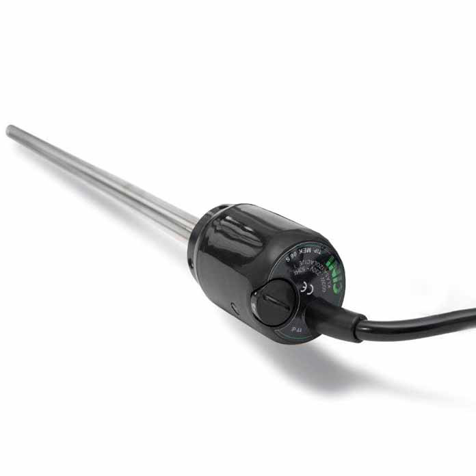 Slika CINI Mek električni grejač 1/2" 0.9 kW crni